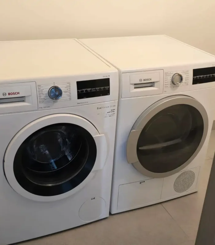 Bosch Series 6 Front Load Washer & Dryer Set