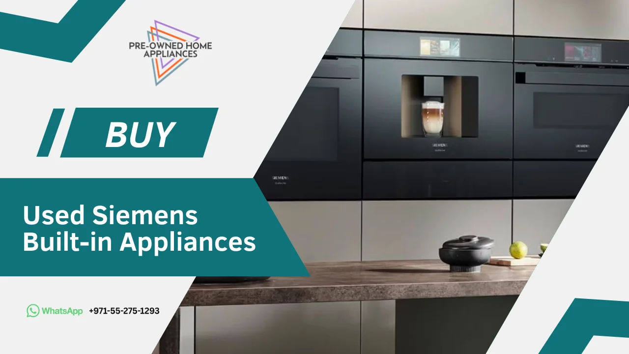 Buy used Siemens built-in appliances