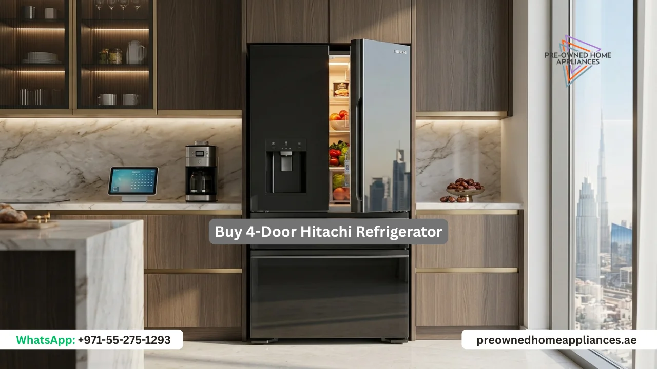 Buy 4-Door Hitachi Refrigerator in the UAE (2026)
