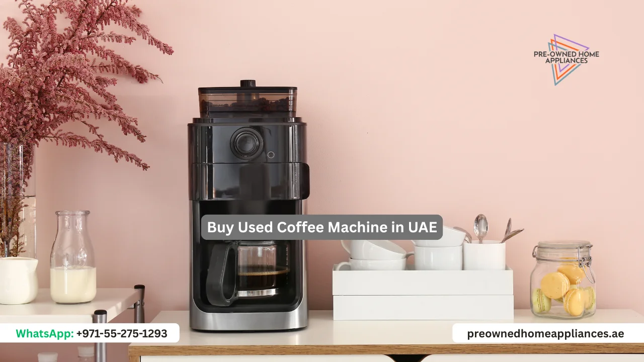 Buy a used coffee machine in uae