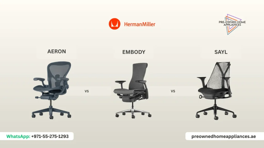Herman Miller Aeron vs Embody vs Sayl: Which Chair Fits You?