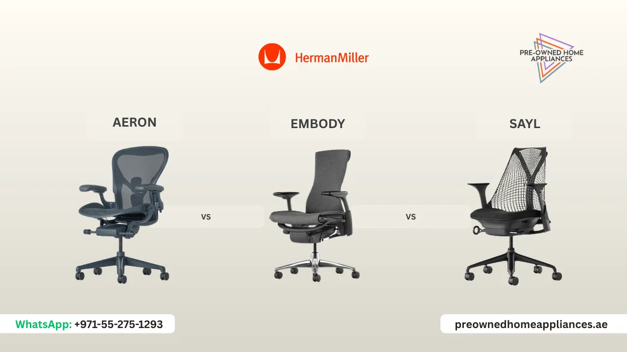 Herman Miller Aeron vs Embody vs Sayl: Which Chair Fits You?