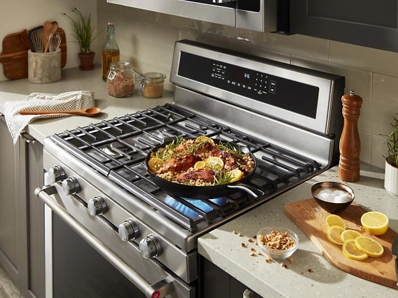 gas electric combination stoves