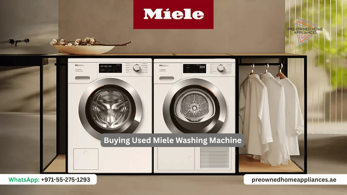 Buying Used Miele Washing Machine in UAE