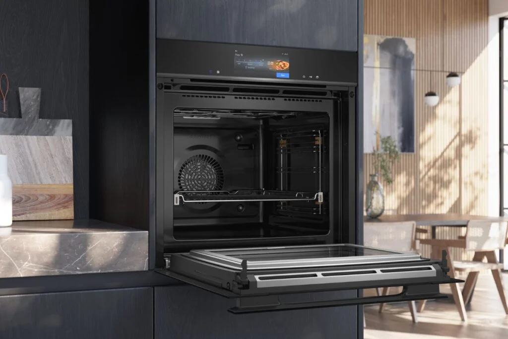built in oven door